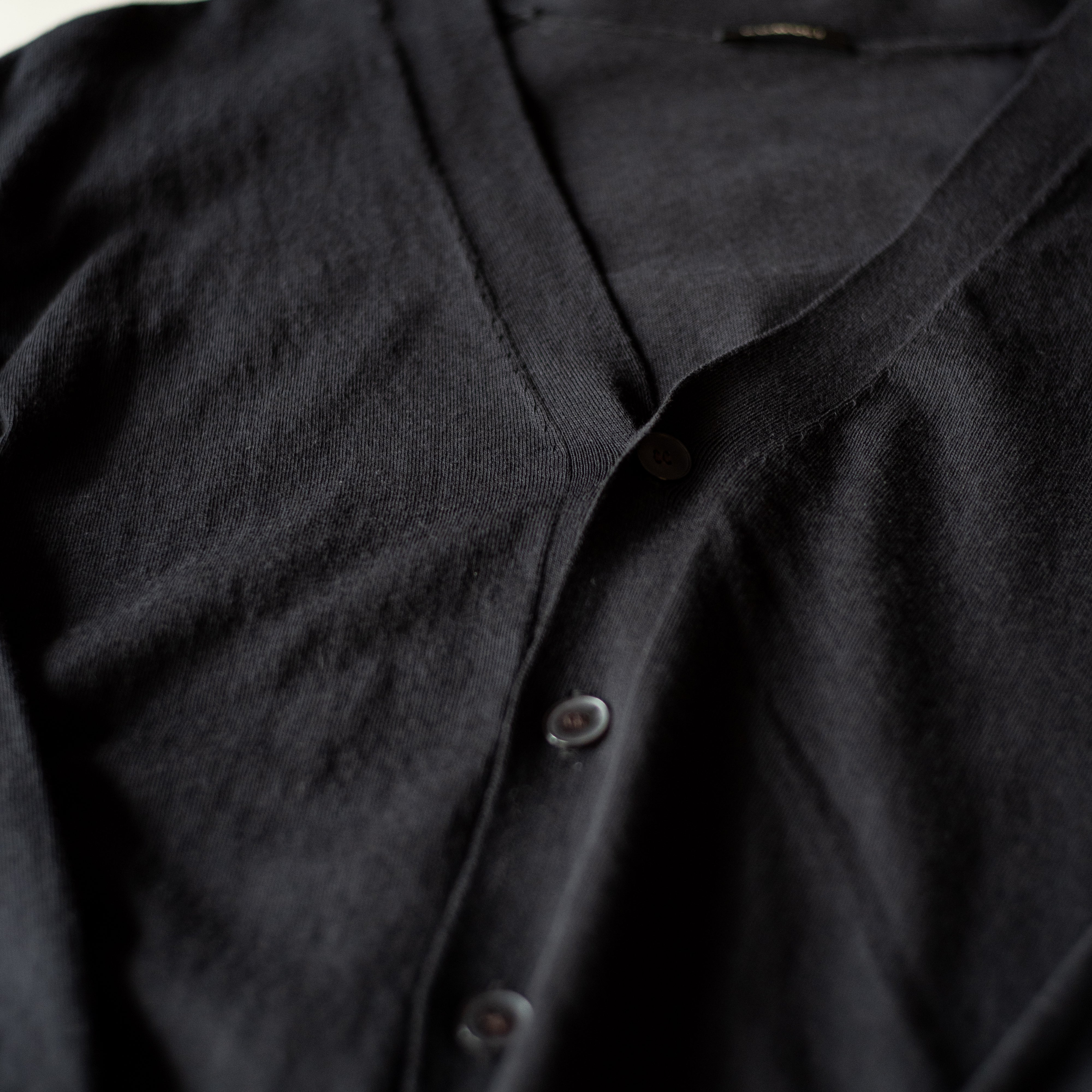 ＜H＞MERCE COTTON V NECK CARDIGAN Lサイズ H＞MERCE COTTON V NECK CARDIGAN Lサイズ - トップス最低 価格
