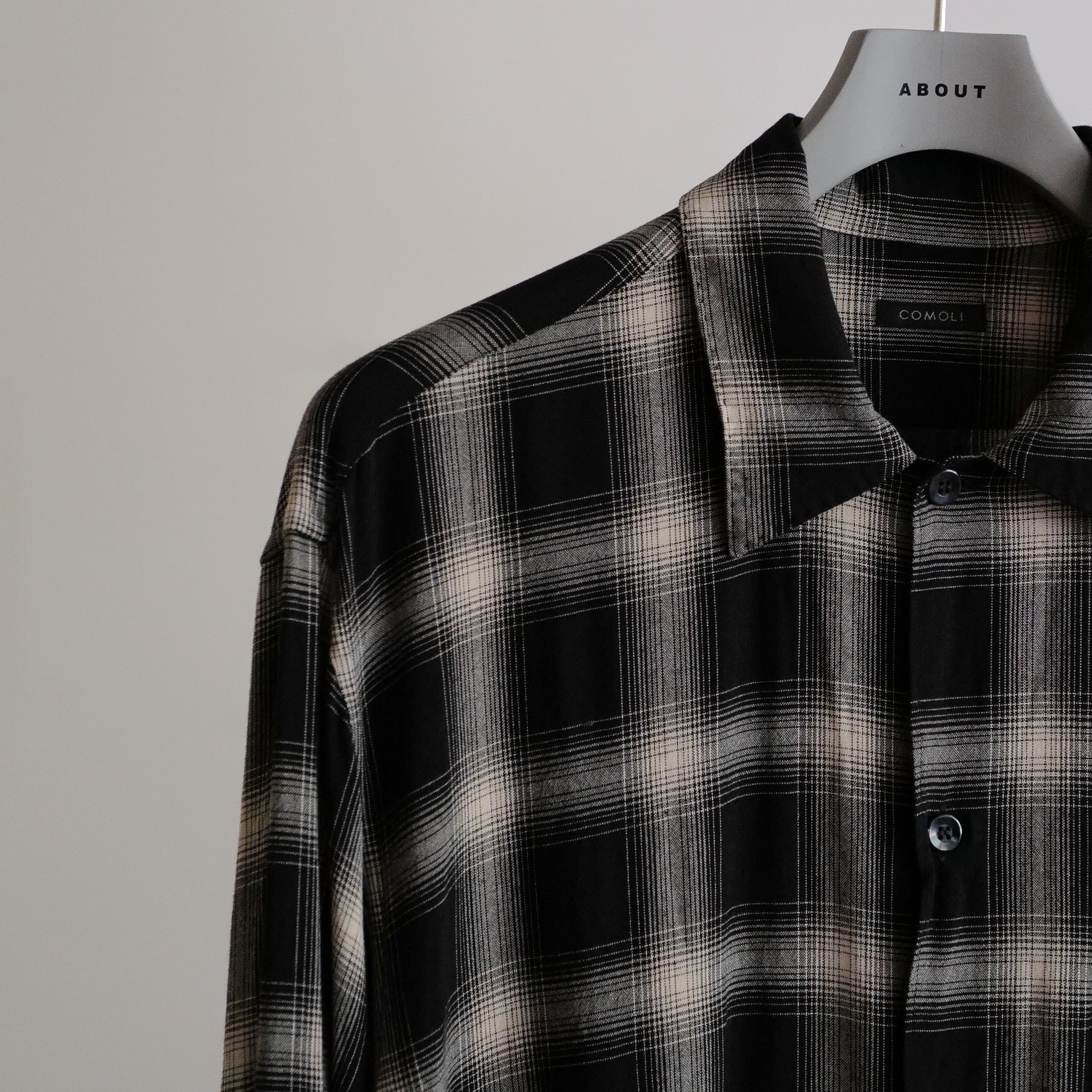 トップス Rayon Check Shirt BOW WOW RAYON CHECK SHIRTS REPAIREDスタイル | 5332 | mark
