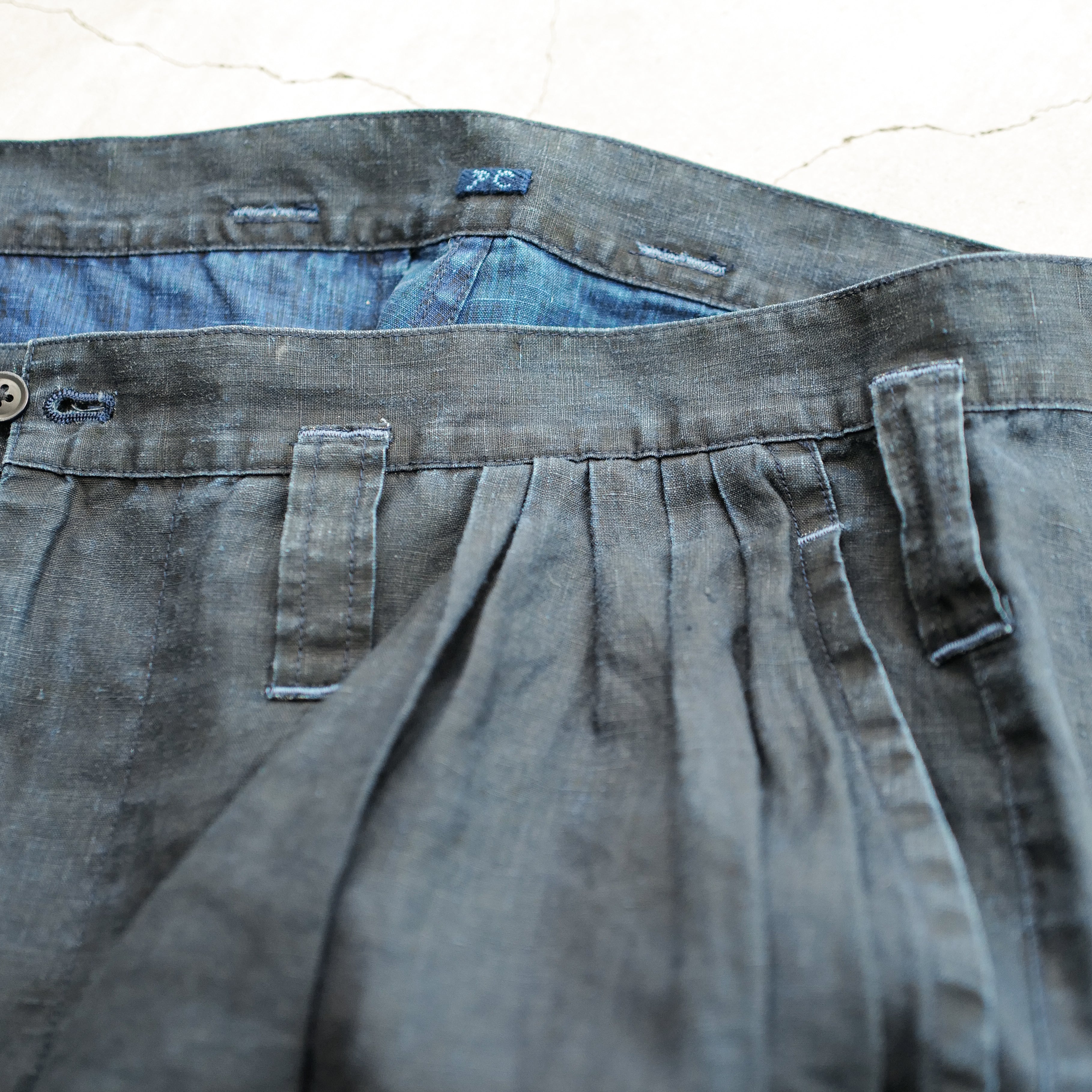 FARMERS LINEN BEBOP PANTS