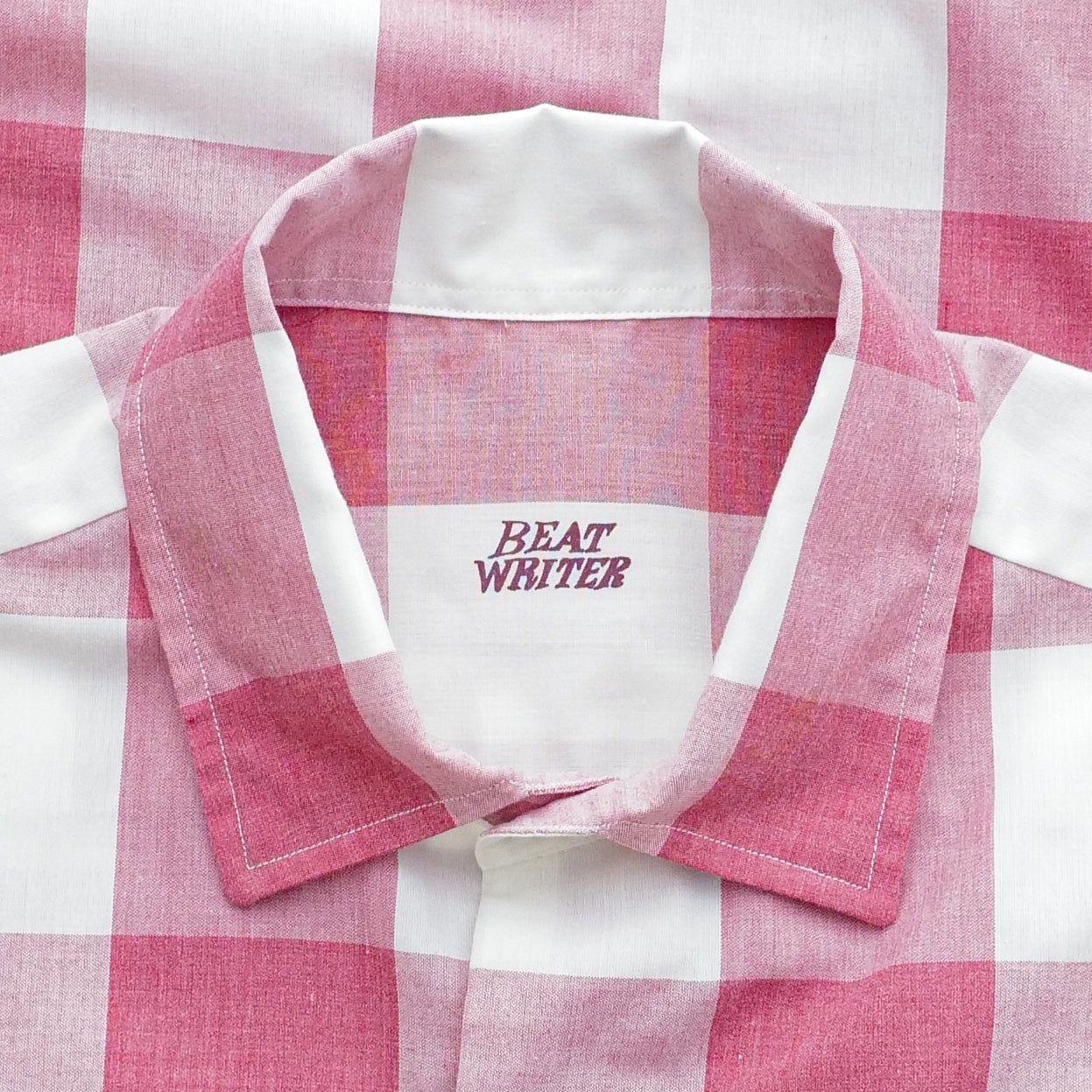 BEAT WRITER BLOCK CHECK SHIRT – ABOUT