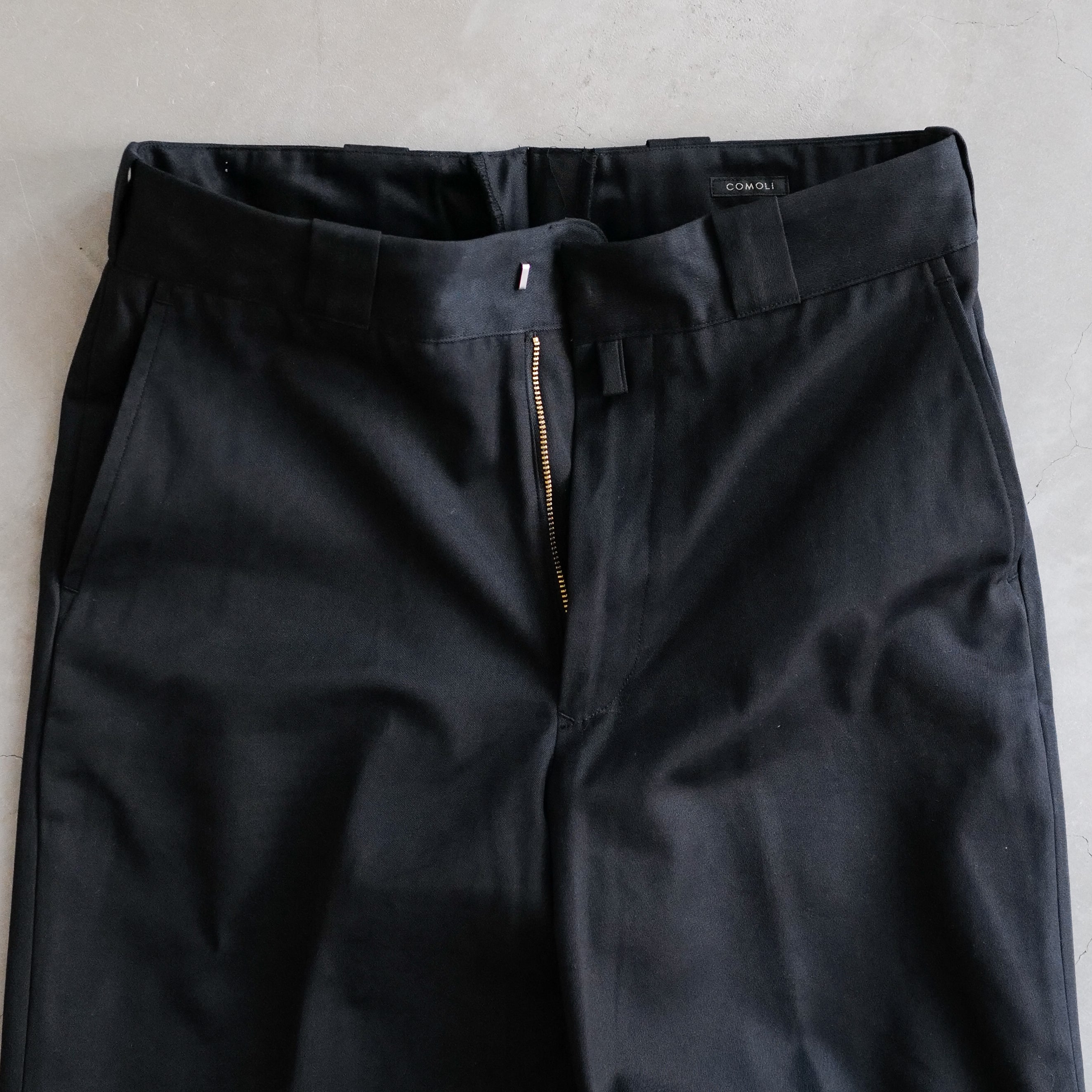 COTTON GABARDINE WORK PANTS