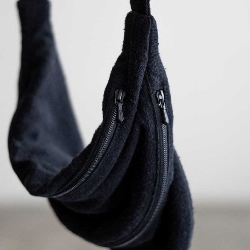 SILK NEP WAIST BAG
