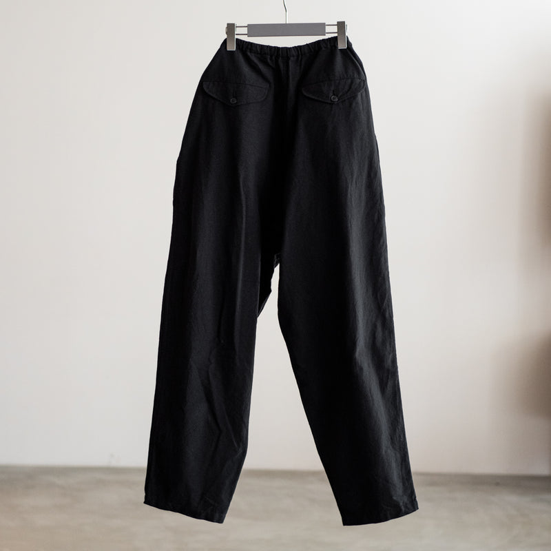 COTTON DUCKS TAPERED PANTS