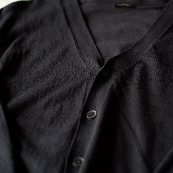 COTTON V-NECK CARDIGAN