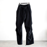 COTTON JERSEY KNEES TACK PANTS