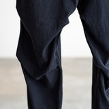 COTTON JERSEY KNEES TACK PANTS