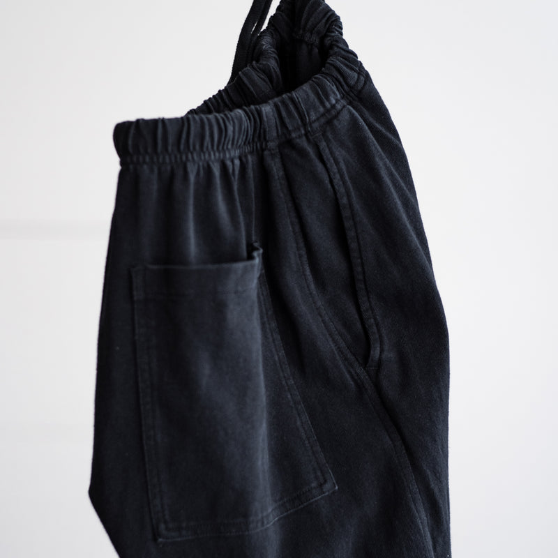 COTTON JERSEY KNEES TACK PANTS