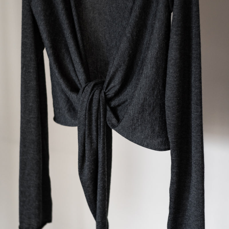 CASHMERE SILK CACHECOEUR CARDIGAN
