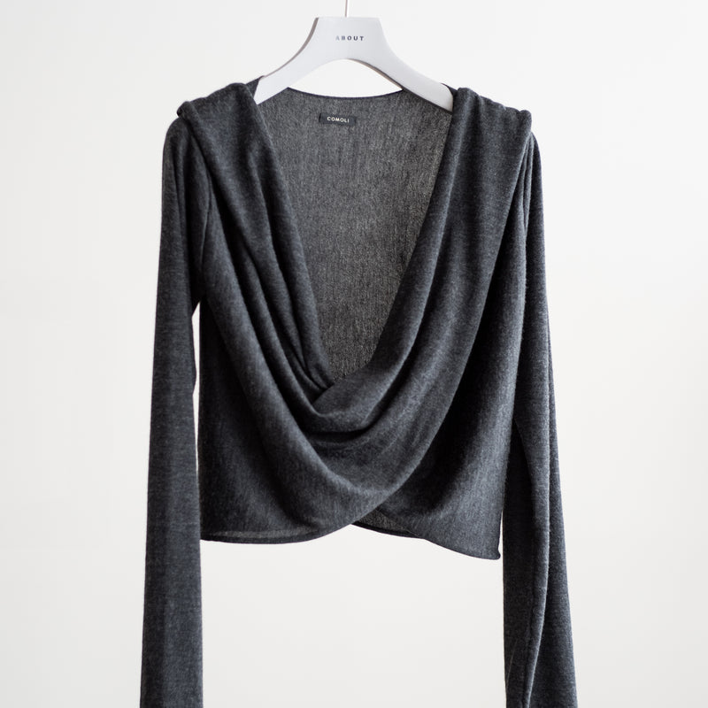 CASHMERE SILK CACHECOEUR CARDIGAN