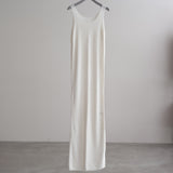 FOAM SLEEVELESS KNIT DRESS