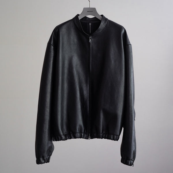 LEATHER SIX ZIPPER JACKET