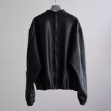 LEATHER SIX ZIPPER JACKET