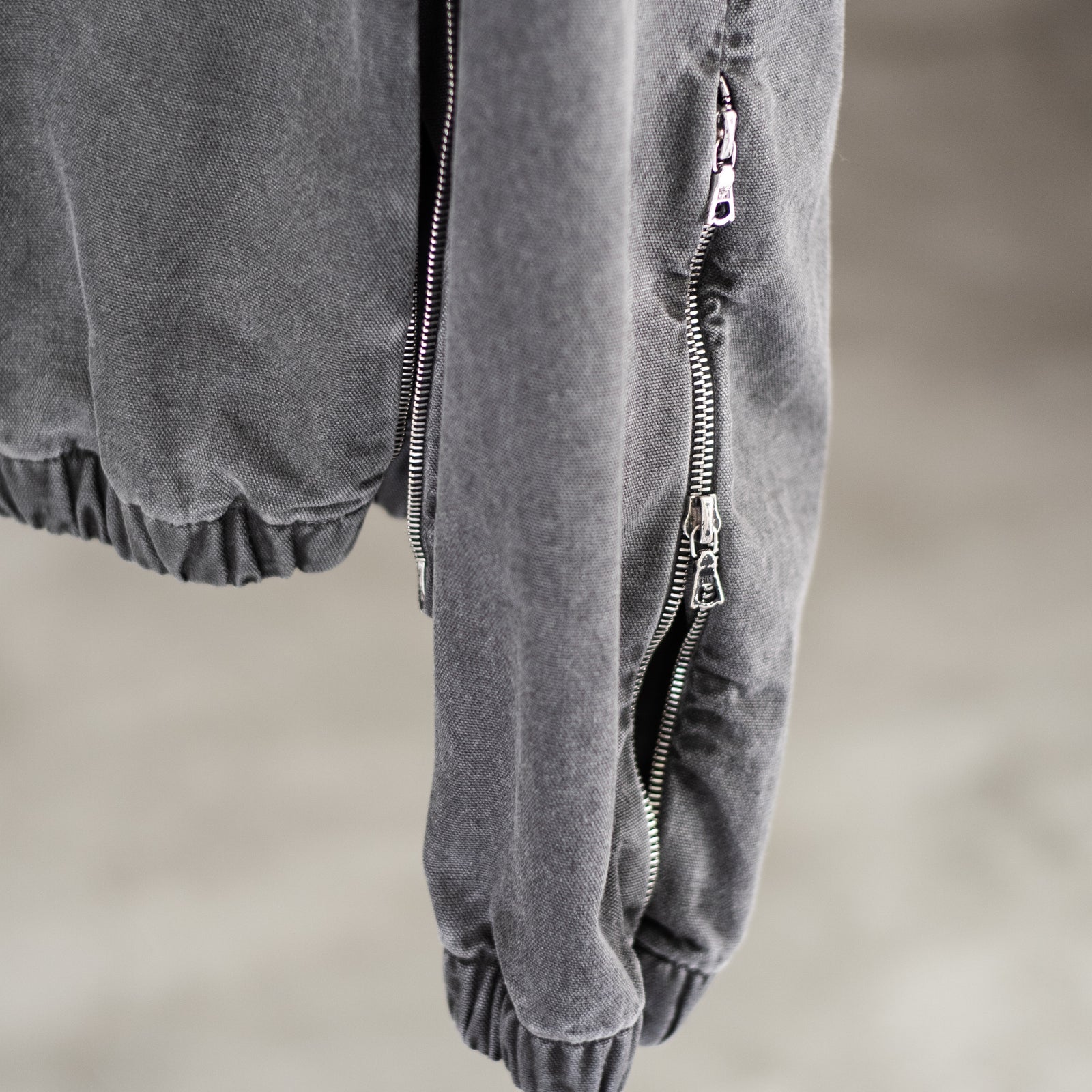 CANVAS SIX ZIPPER JACKET – ABOUT