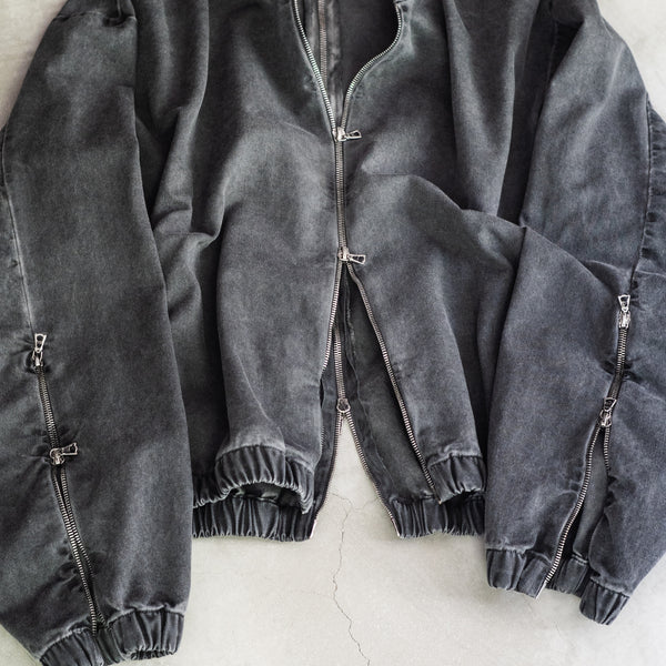 CANVAS SIX ZIPPER JACKET