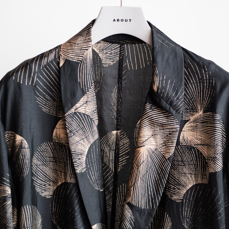 SILK SHELL SHAWL COLLAR JACKET
