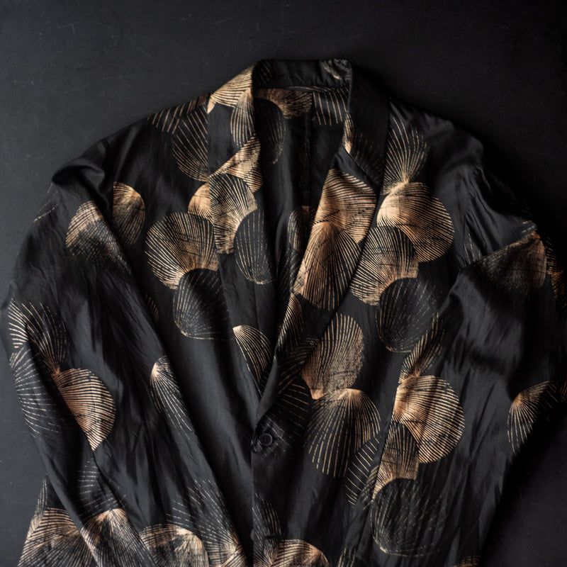 SILK SHELL SHAWL COLLAR JACKET