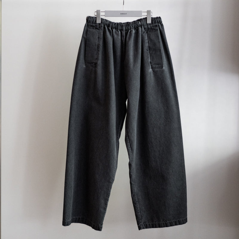 CANVAS FLAP POCKET TROUSERS