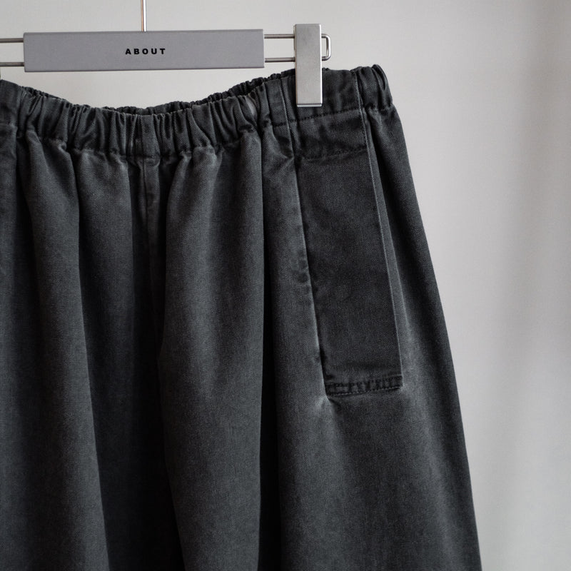 CANVAS FLAP POCKET TROUSERS