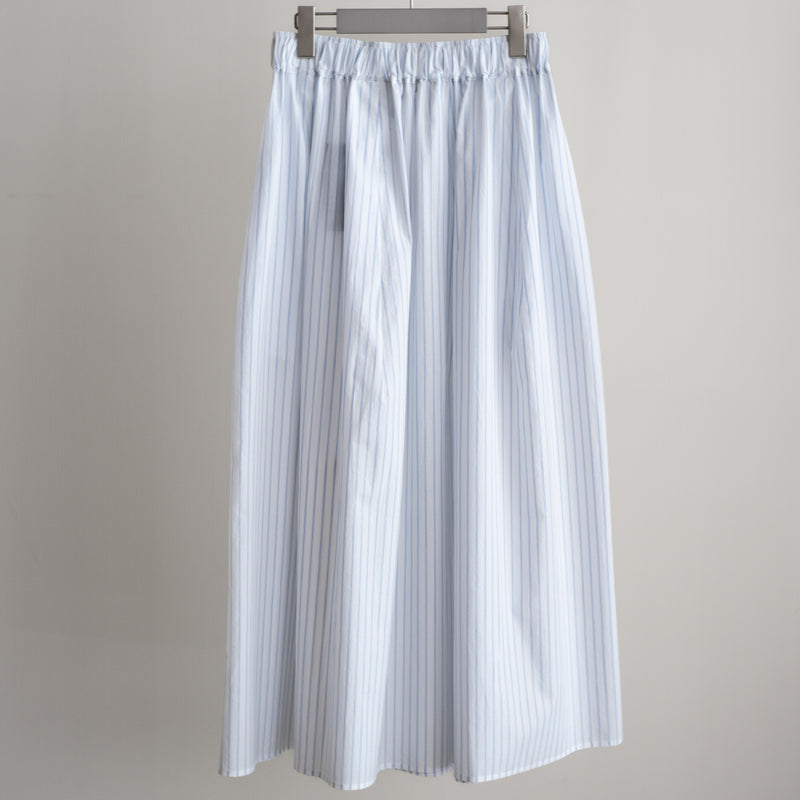 MAXI SKIRT BLUE STRIPE