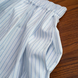 MAXI SKIRT BLUE STRIPE