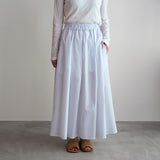 MAXI SKIRT BLUE STRIPE