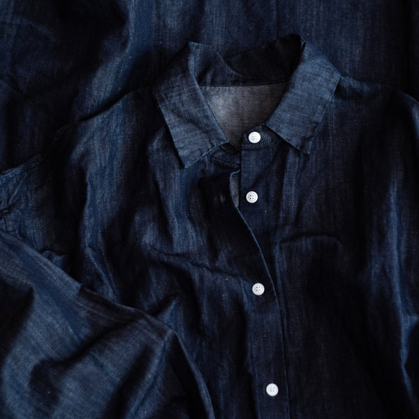 ORSAN DRESS H.INDIGO