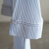 CHEMISE ROSEE SEERSUCKER