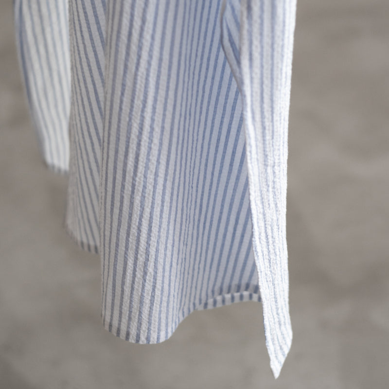 CHEMISE ROSEE SEERSUCKER