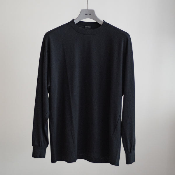 COTTON CASHMERE LONG SLEEVE T-SHIRT