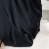 CASHMERE CREW NECK KNIT