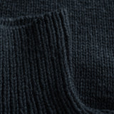 CASHMERE PAPER HAND TURTLE NECK KNIT