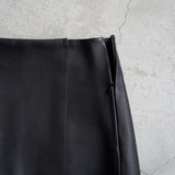 CALF SKIN SKORT
