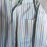 HANDMADE FRINGED MAO COLLAR SHIRT