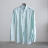 HANDMADE FRINGED MAO COLLAR SHIRT