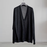 CASHMERE V NECK CARDIGAN