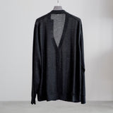 CASHMERE V NECK CARDIGAN