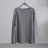 BORDER BOAT NECK