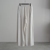 LOW SILK WIDE PANTS