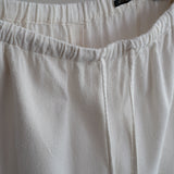 LOW SILK WIDE PANTS