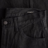 BLACK DENIM 5P PANTS