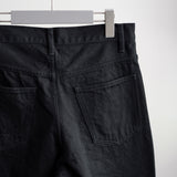 BLACK DENIM 5P PANTS