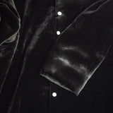 VELOR SNAP CARDIGAN
