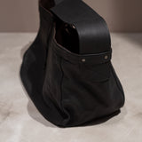 NEWSBOY BAG LEATHER
