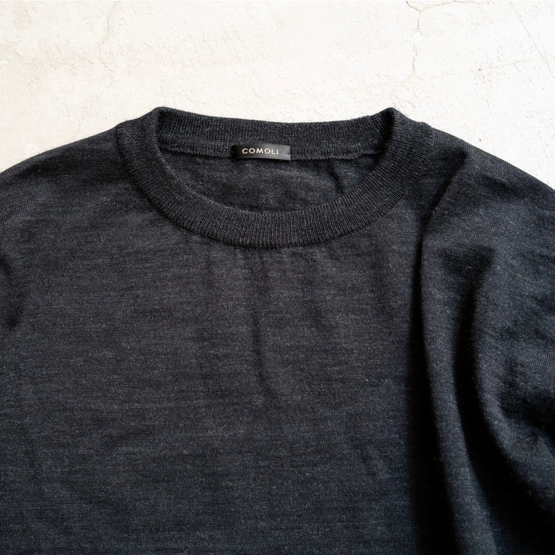 WOOL CREW NECK KNIT