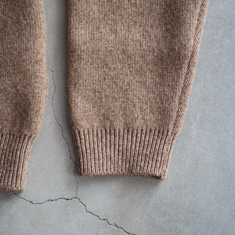 ITALIAN YARN IRISH CASHMERE MELANGE CREW NECK