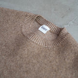 ITALIAN YARN IRISH CASHMERE MELANGE CREW NECK