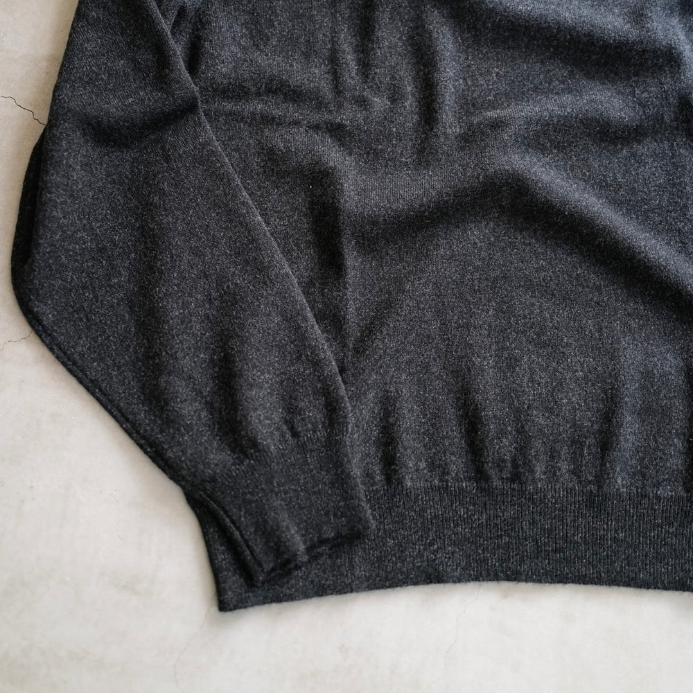 SCOTT&CHARTERS × COMOLI CREW NECK KNIT – ABOUT