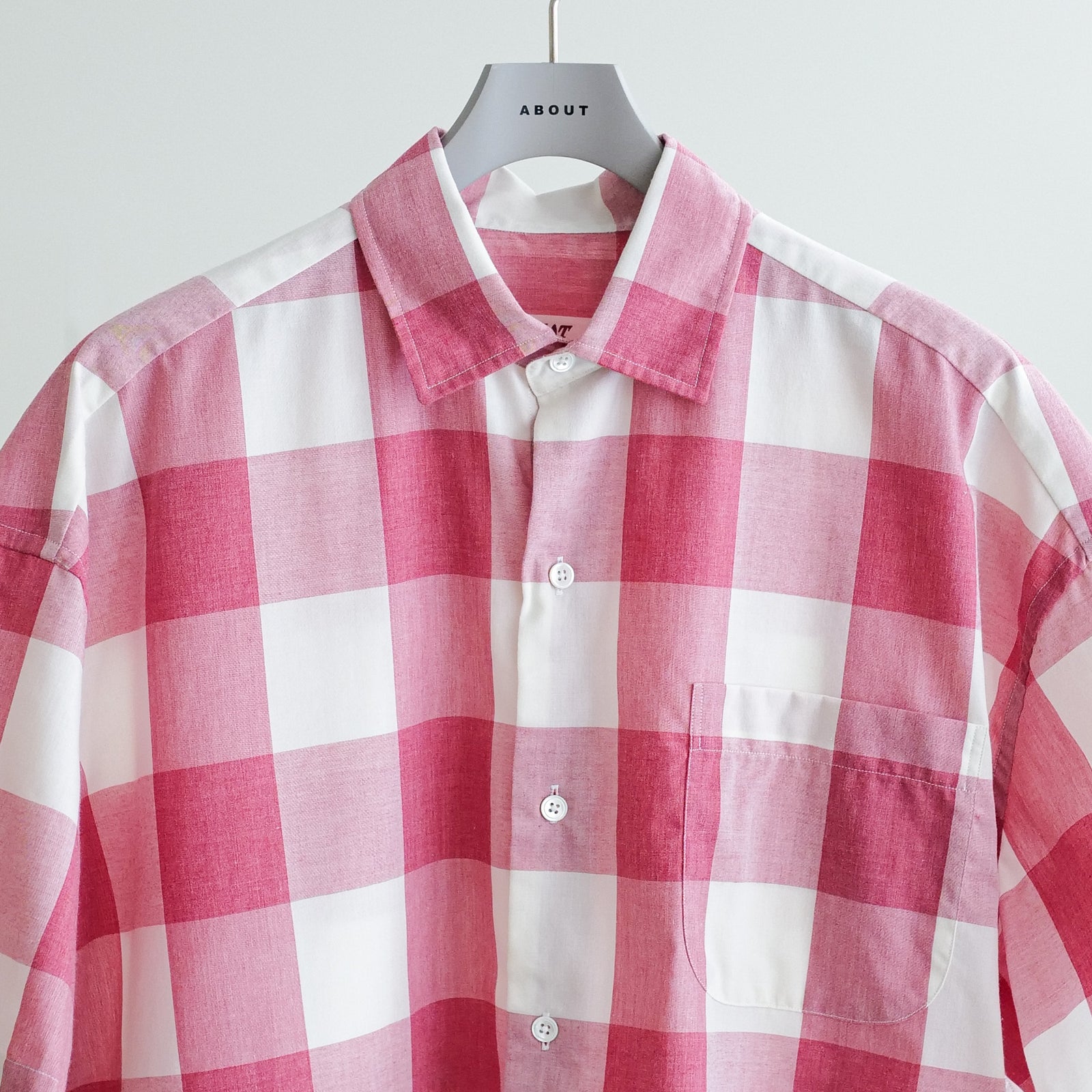 BEAT WRITER BLOCK CHECK SHIRT – ABOUT
