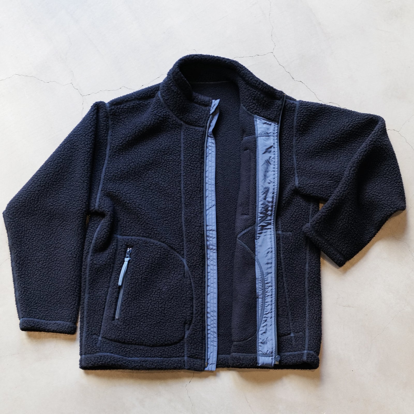 FLEECE ZIP UP JACKET – ABOUT