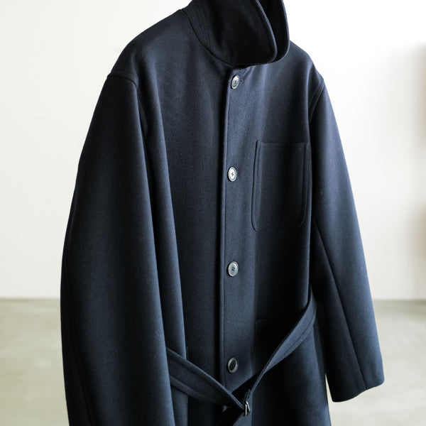 WOOL CASHMERE MILITARY COAT